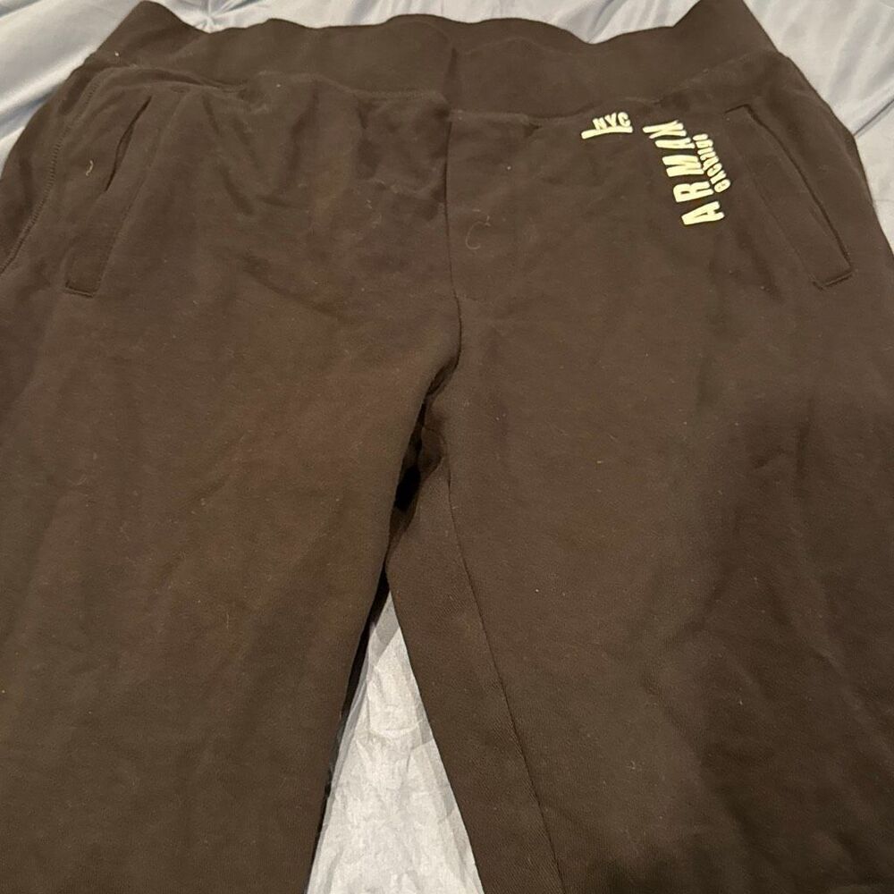Armani exchange black sweatpants size large